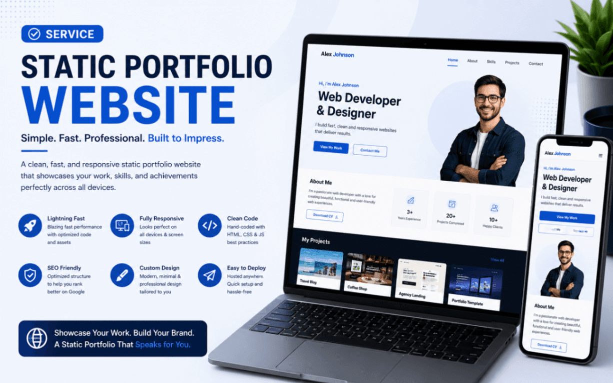 Static Portfolio Website