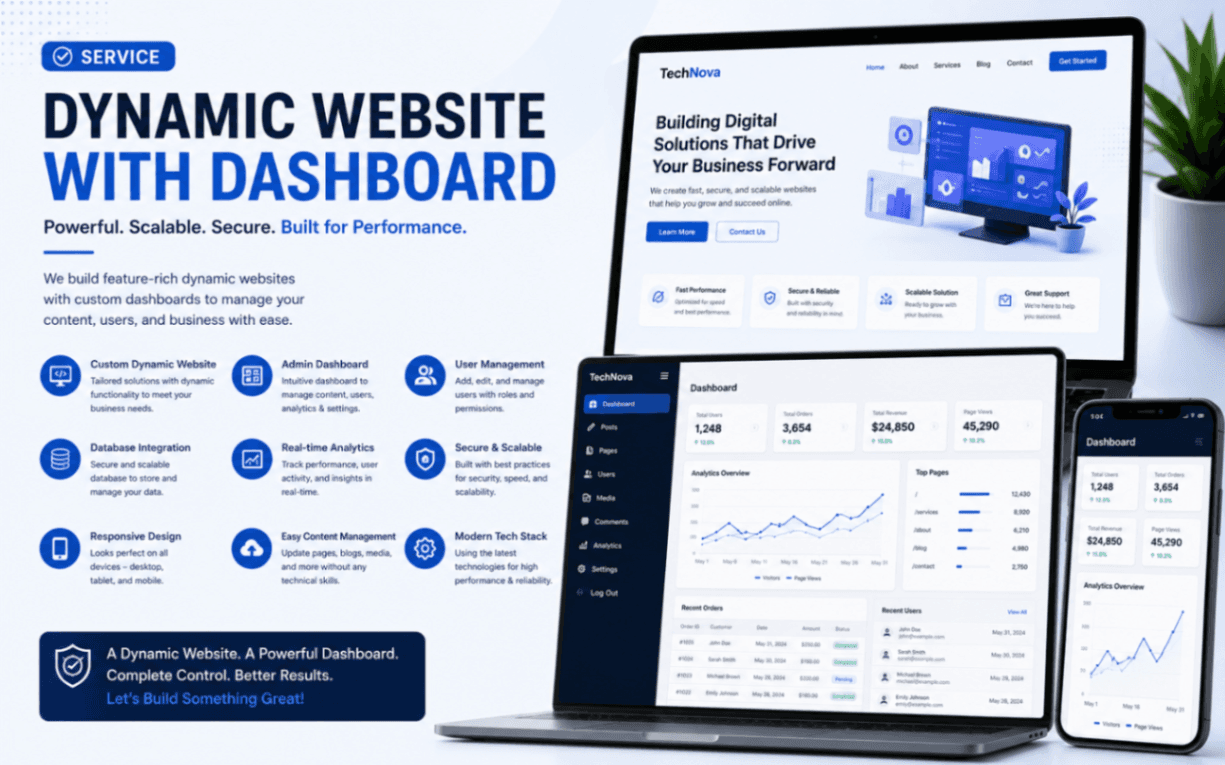 Dynamic Portfolio Website